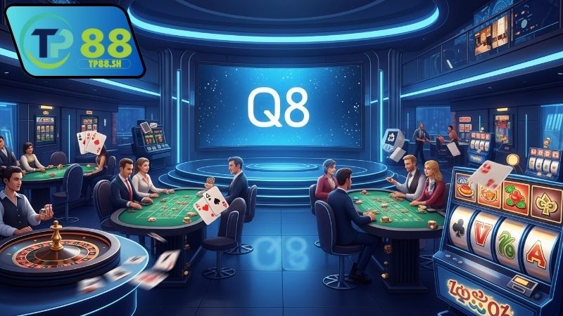 Nhà cái Q8 – Điểm đến cá cược số 1 hiện nay 4 Dịch vụ cá cược nổi bật tại Q8